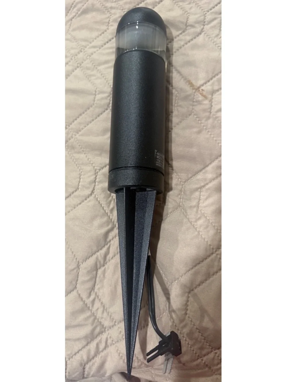 Vintage Malibu CL635R Metal Bollard Landscape Light - New Open Box Dents